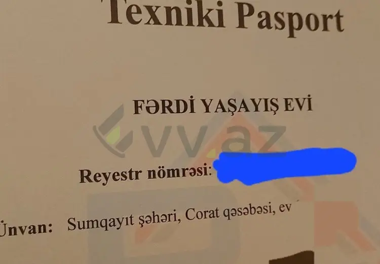 4 sot Torpaq Satılır, Corat köhnə , Sumqayıt