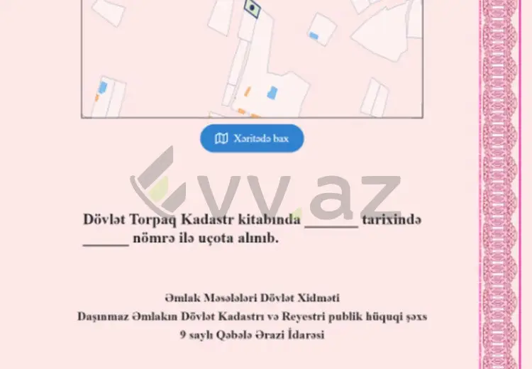 3 sot Torpaq Satılır, Qəbələ
