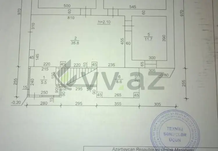 4 otaqlı mənzil Satılır, Qusar
