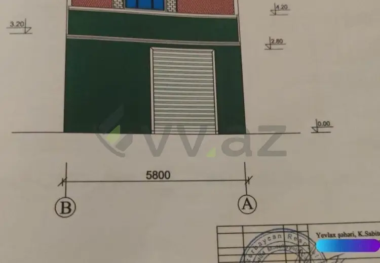 130 m² Obyekt / Ofis Satılır, Yevlax