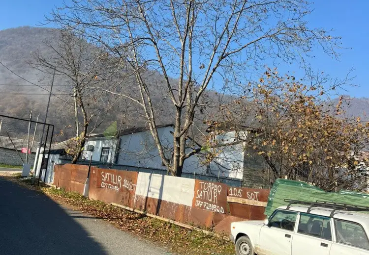 10.5 sot Torpaq Satılır, Qəbələ