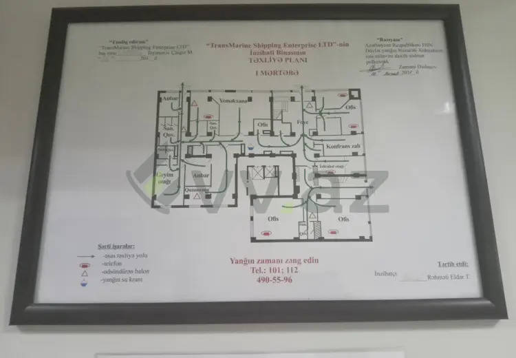 1270 m² Obyekt / Ofis Kirayə (aylıq), Ağ şəhər, Xətai, Bakı