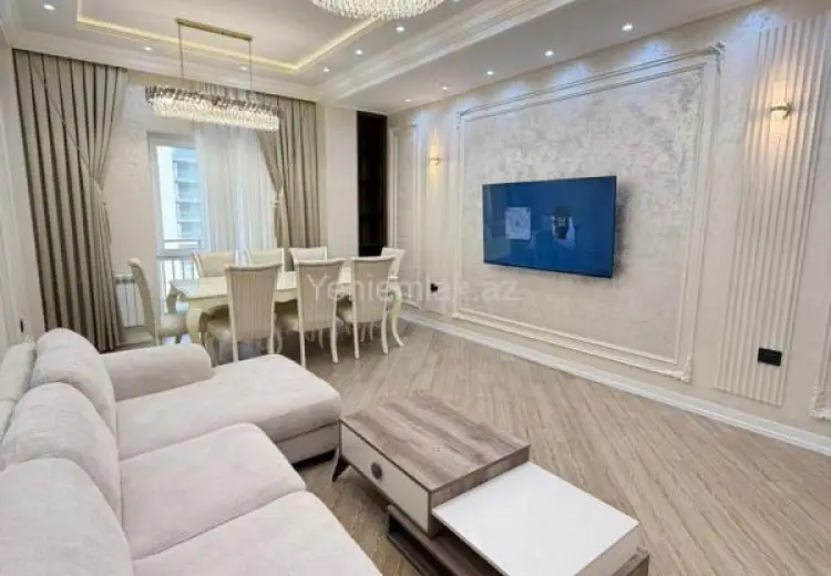 3 otaqlı mənzil Satılır, Ağ şəhər, Xətai, Bakı