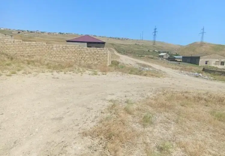 8 sot Torpaq Satılır, Qobu, Abşeron