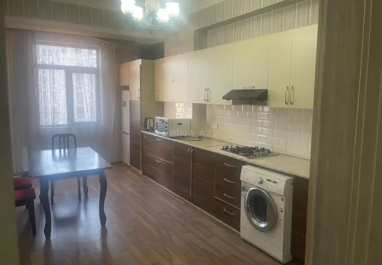 3 otaqlı mənzil Kirayə (aylıq), Nəsimi, Bakı