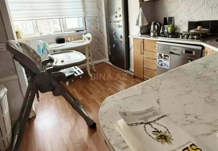 3 otaqlı mənzil Satılır, 8-ci mikrorayon, Binəqədi, Bakı