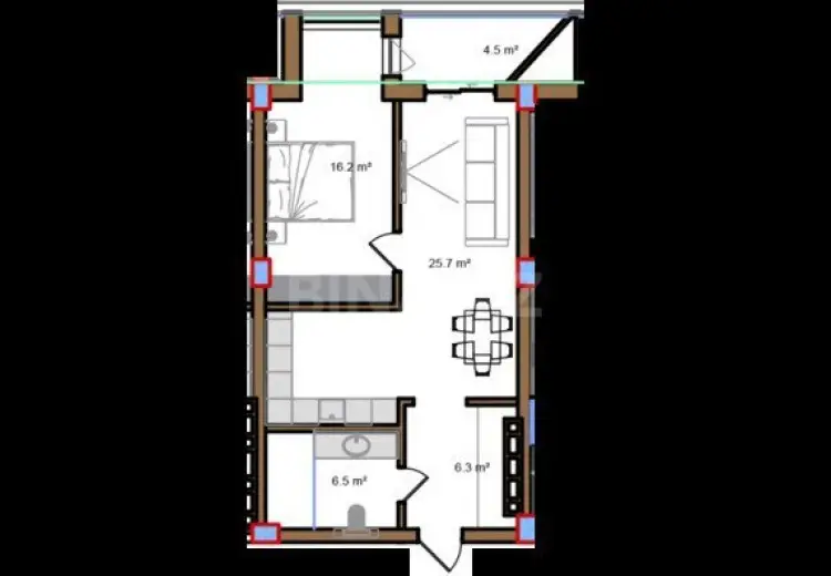 2 otaqlı mənzil Satılır, Nardaran qəs., Sabunçu, Bakı