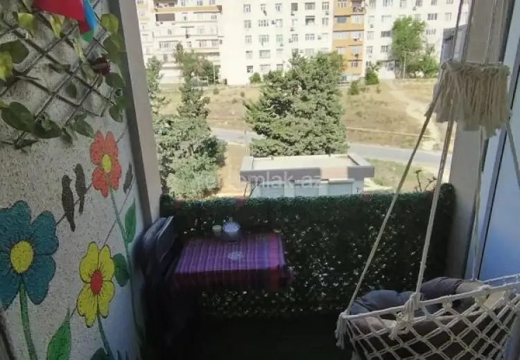 3 otaqlı mənzil Satılır, Yeni Günəşli qəs., Suraxanı, Bakı