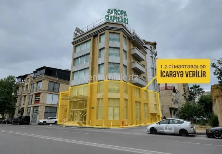 500 m² Obyekt / Ofis Kirayə (aylıq), Nərimanov, Bakı