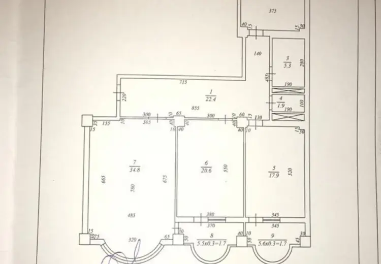 3 otaqlı mənzil , Badamdar qəs., Səbail, Bakı