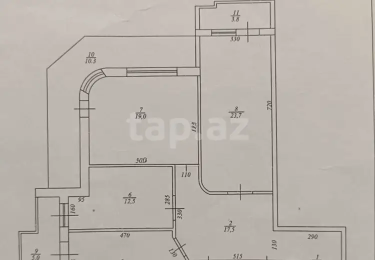 3 otaqlı mənzil , Bakı