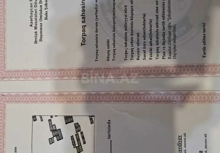 12 sot Torpaq Satılır, Nardaran qəs., Sabunçu, Bakı