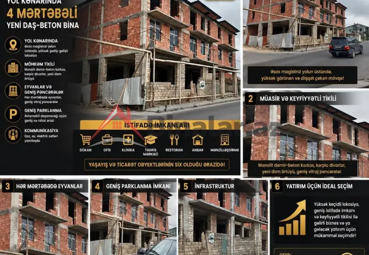 0 m² Obyekt / Ofis Satılır, Bakı