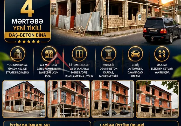 0 m² Obyekt / Ofis Satılır, Bakı
