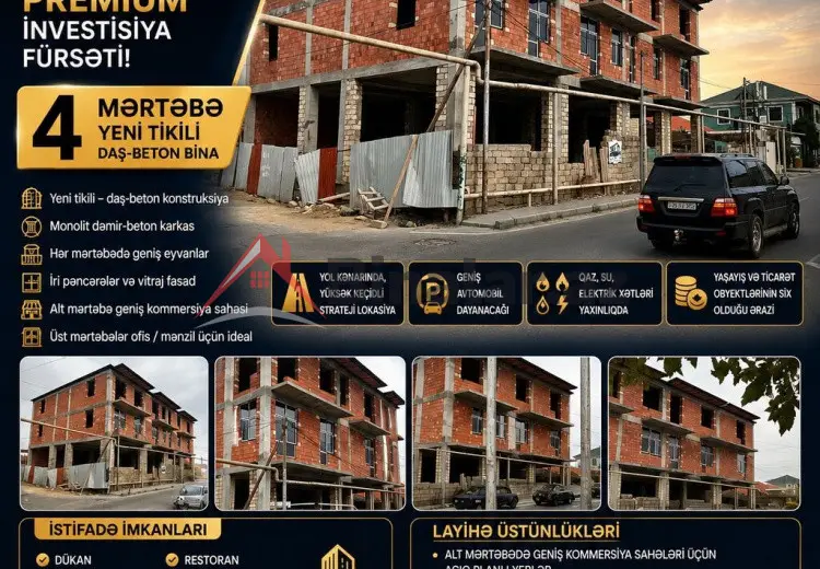 0 m² Obyekt / Ofis Satılır, Bakı