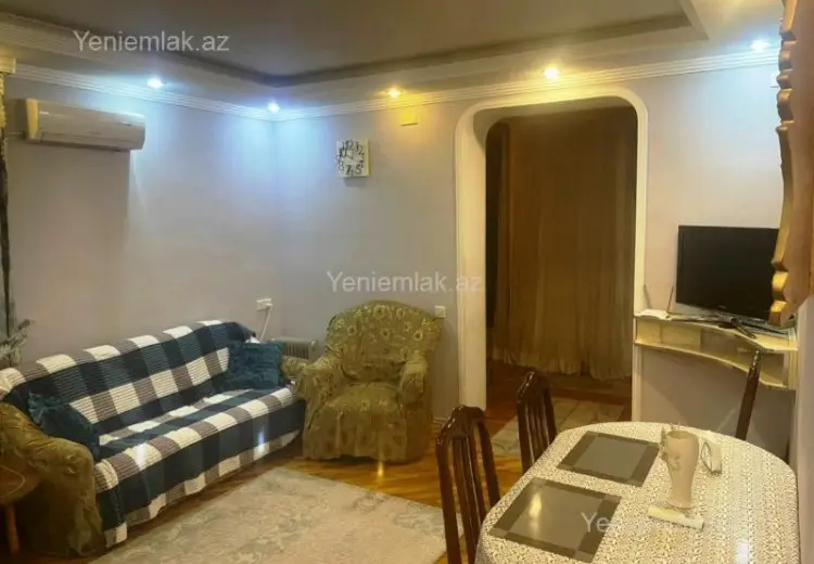 3 otaqlı mənzil Kirayə (aylıq), Nəsimi, Bakı