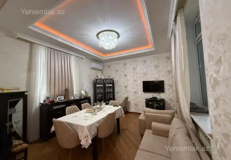 3 otaqlı mənzil Satılır, Badamdar qəs., Səbail, Bakı