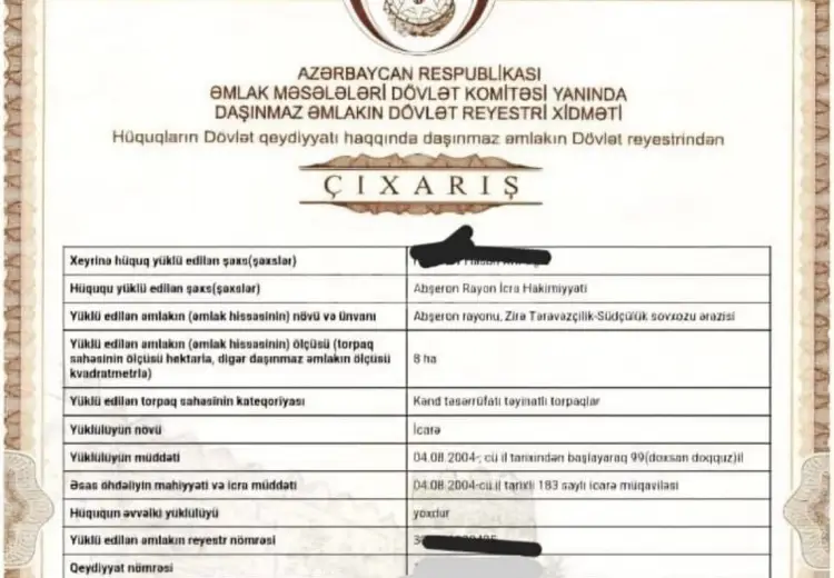 0 m² Obyekt / Ofis , Zirə, Xəzər, Bakı