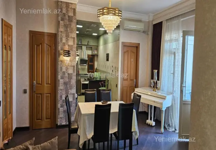 3 otaqlı mənzil Kirayə (aylıq), Montin qəs., Nərimanov, Bakı