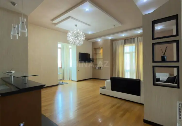 3 otaqlı mənzil Kirayə (aylıq), Səbail, Bakı