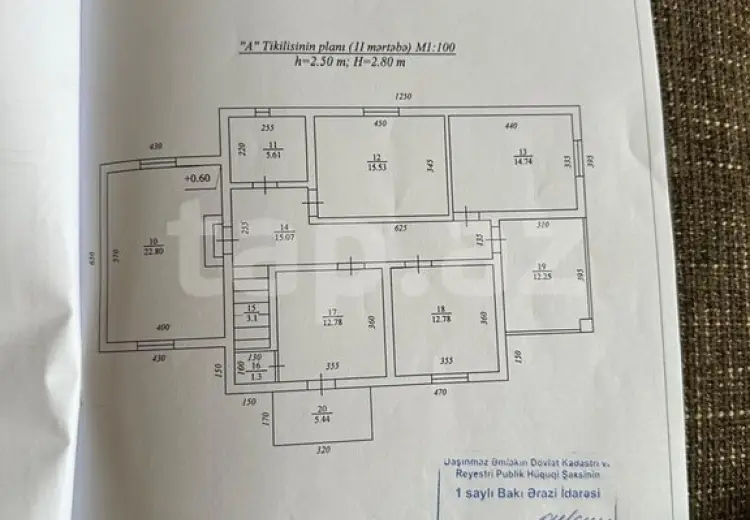 7 otaqlı mənzil , Fatmayı, Abşeron