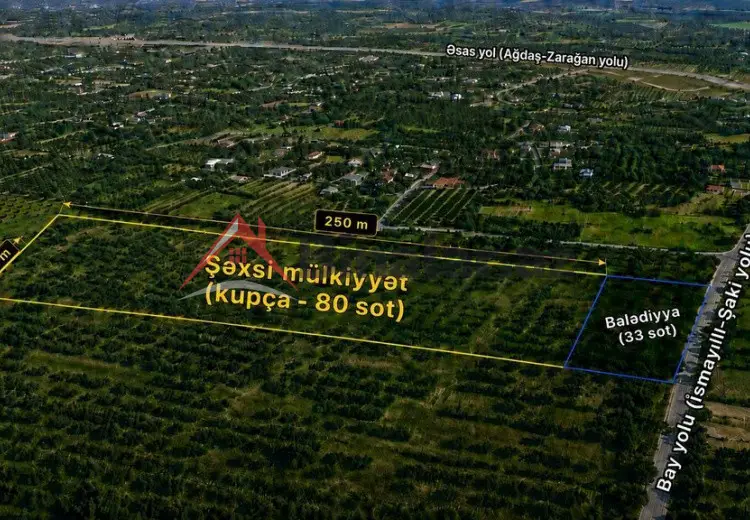 80 sot Torpaq Satılır, Qəbələ