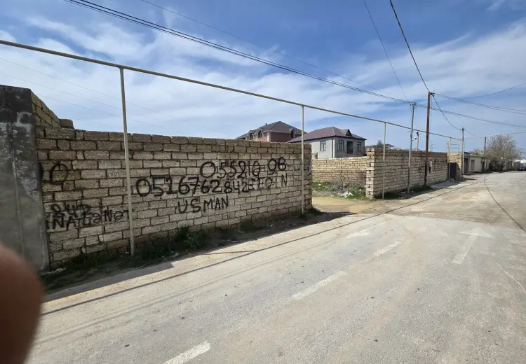 6 sot Torpaq Satılır, Mərdəkan, Xəzər, Bakı