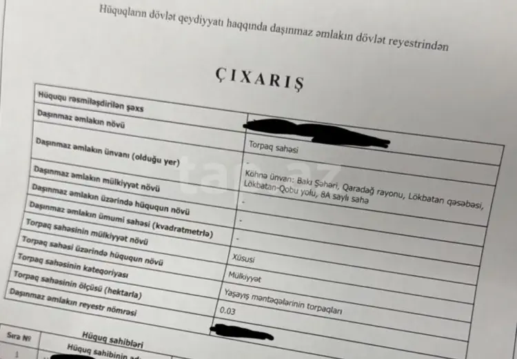 0 m² Obyekt / Ofis , Qaradağ, Bakı