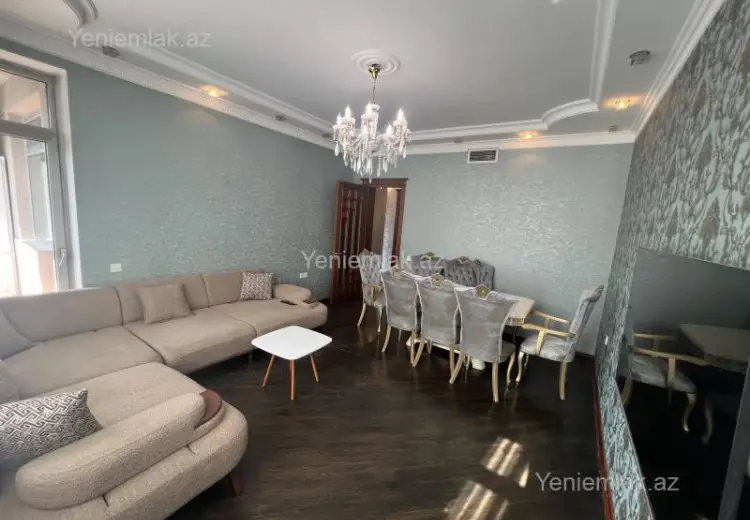 3 otaqlı mənzil Kirayə (aylıq), Kubinka, Nizami, Bakı