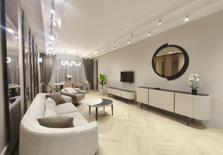 3 otaqlı mənzil Kirayə (aylıq), Nəsimi, Bakı