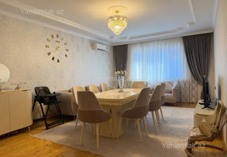 4 otaqlı mənzil Satılır, Montin qəs., Nərimanov, Bakı