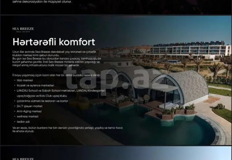 2 otaqlı mənzil , Bakı