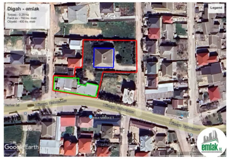 760 m² Obyekt / Ofis Kirayə (aylıq), Digah, Abşeron