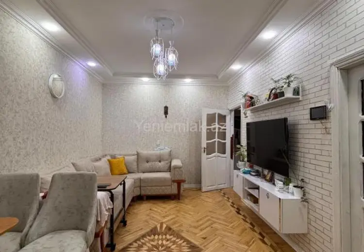 3 otaqlı mənzil Satılır, 4-cü mikrorayon, Nəsimi, Bakı