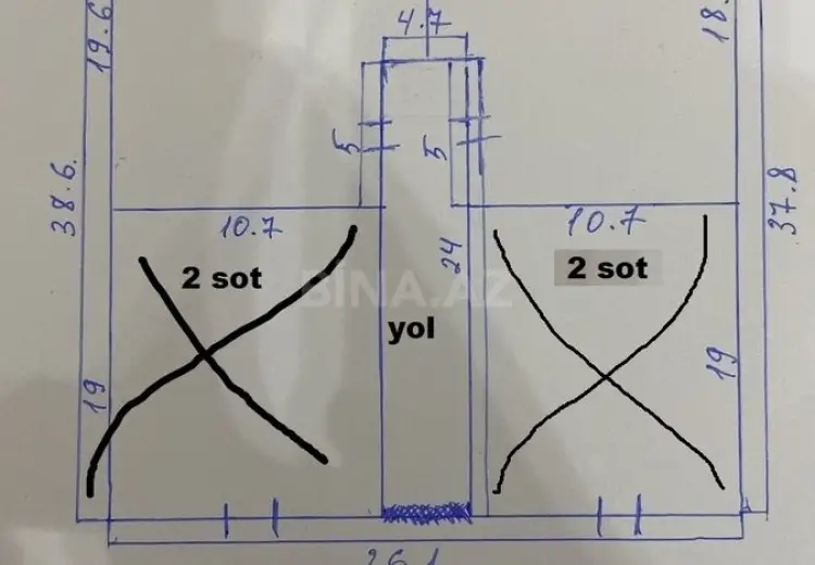 2.4 sot Torpaq Satılır, Binə qəs., Xəzər, Bakı