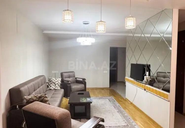 3 otaqlı mənzil Kirayə (aylıq), Nəsimi, Bakı