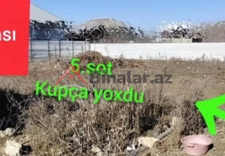 5 sot Torpaq Satılır, Biləsuvar