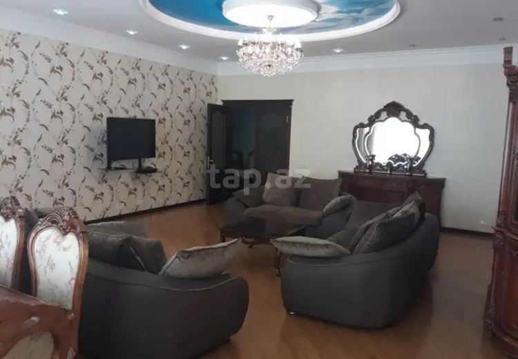 5 otaqlı mənzil Kirayə (aylıq), Nəsimi, Bakı