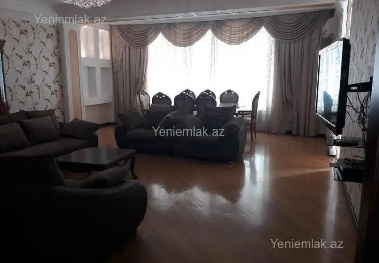 5 otaqlı mənzil Kirayə (aylıq), Nəsimi, Bakı