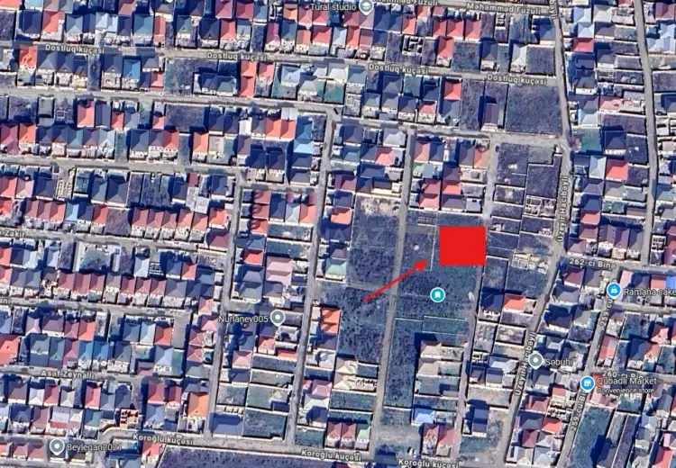3.7 sot Torpaq Satılır, Ramana qəs., Sabunçu, Bakı