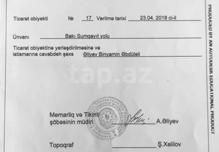 0 m² Obyekt / Ofis , Ceyranbatan qəs., Abşeron