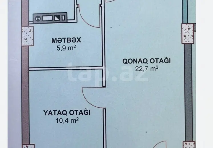 2 otaqlı mənzil , Xırdalan