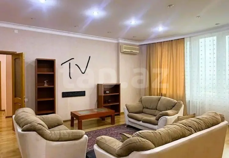 4 otaqlı mənzil Kirayə (aylıq), Nəsimi, Bakı