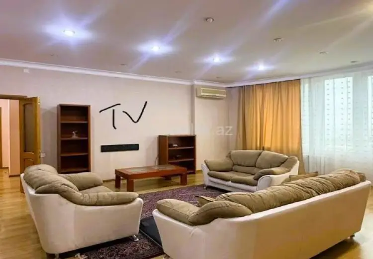 4 otaqlı mənzil Kirayə (aylıq), Nəsimi, Bakı