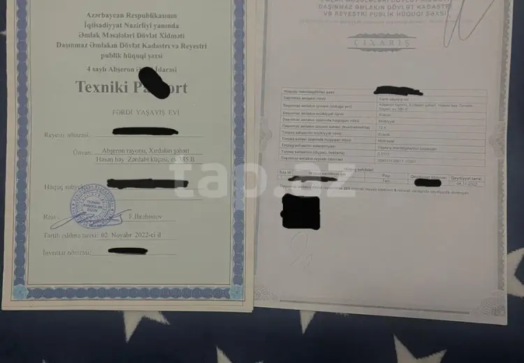 3 otaqlı mənzil , Xırdalan