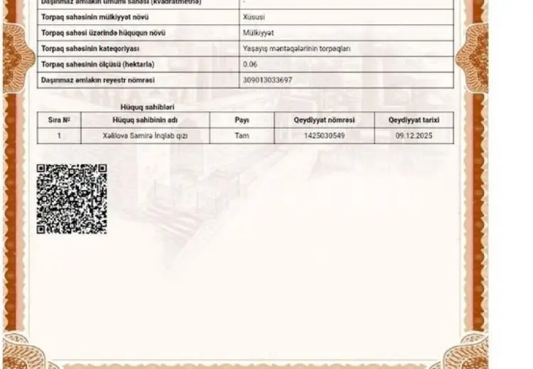 0 m² Obyekt / Ofis , Novxanı, Abşeron