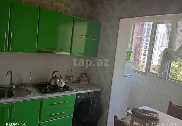 2 otaqlı mənzil Kirayə (aylıq), Nərimanov, Bakı