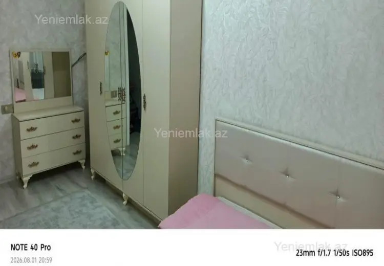 2 otaqlı mənzil Kirayə (aylıq), Masazır, Abşeron