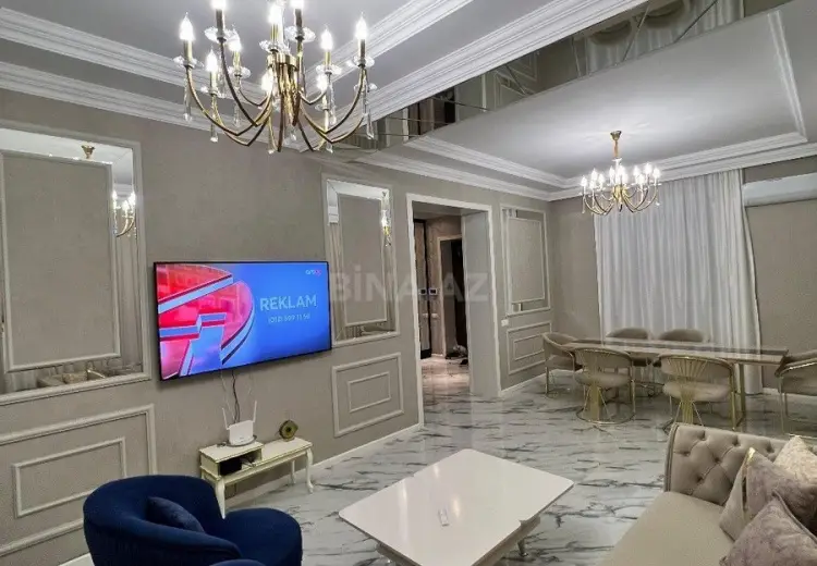 6 otaqlı mənzil Satılır, Badamdar qəs., Səbail, Bakı