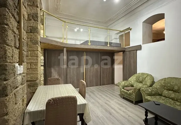 2 otaqlı mənzil Kirayə (aylıq), İçəri şəhər, Səbail, Bakı